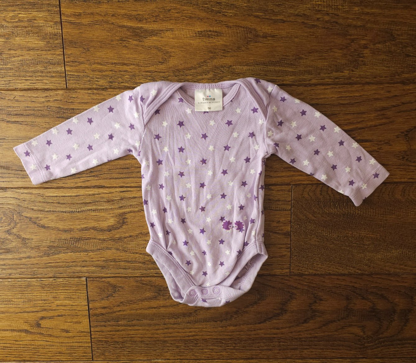 Twins By Julius Hüpeden Starry Hedgehog Long Sleeve Bodysuit 0-1 Month