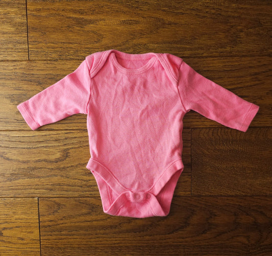 Primark Long Sleeve Bodysuit 0-1 Month