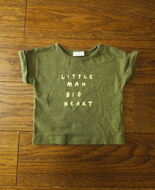 Next Little Man Big Heart T-Shirt