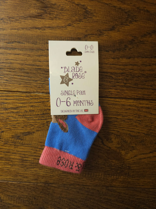 Blade and Rose Deer Socks 0-6 Months