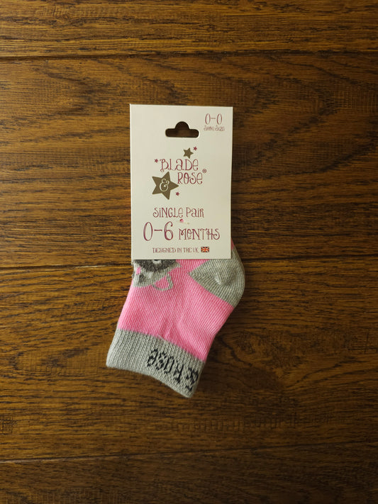 Blade and Rose Raccoon Socks 0-6 Months