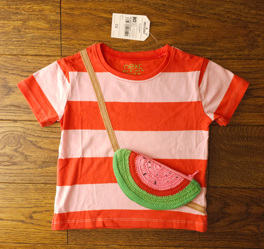 Next Watermelon Zip Pocket T-Shirt