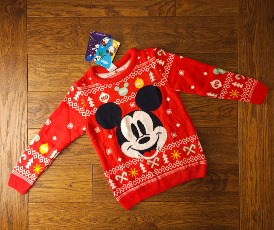 Disney Mickey Mouse Christmas Jumper