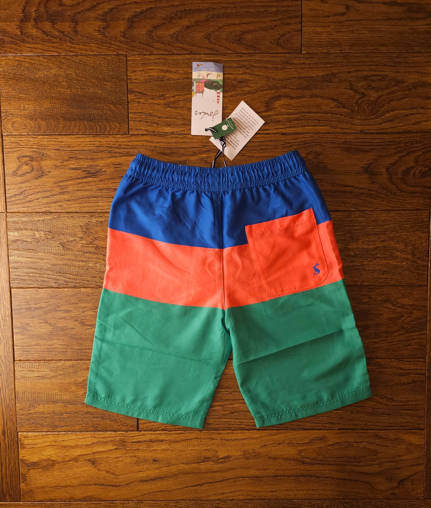 Joules Colourblock Boardshorts Surf Shorts UPF 50+