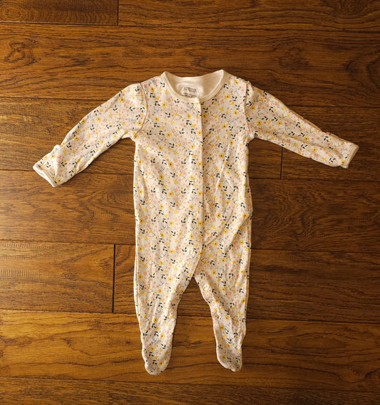 Mamas and Papas Floral Sleepsuit 0-3 Months