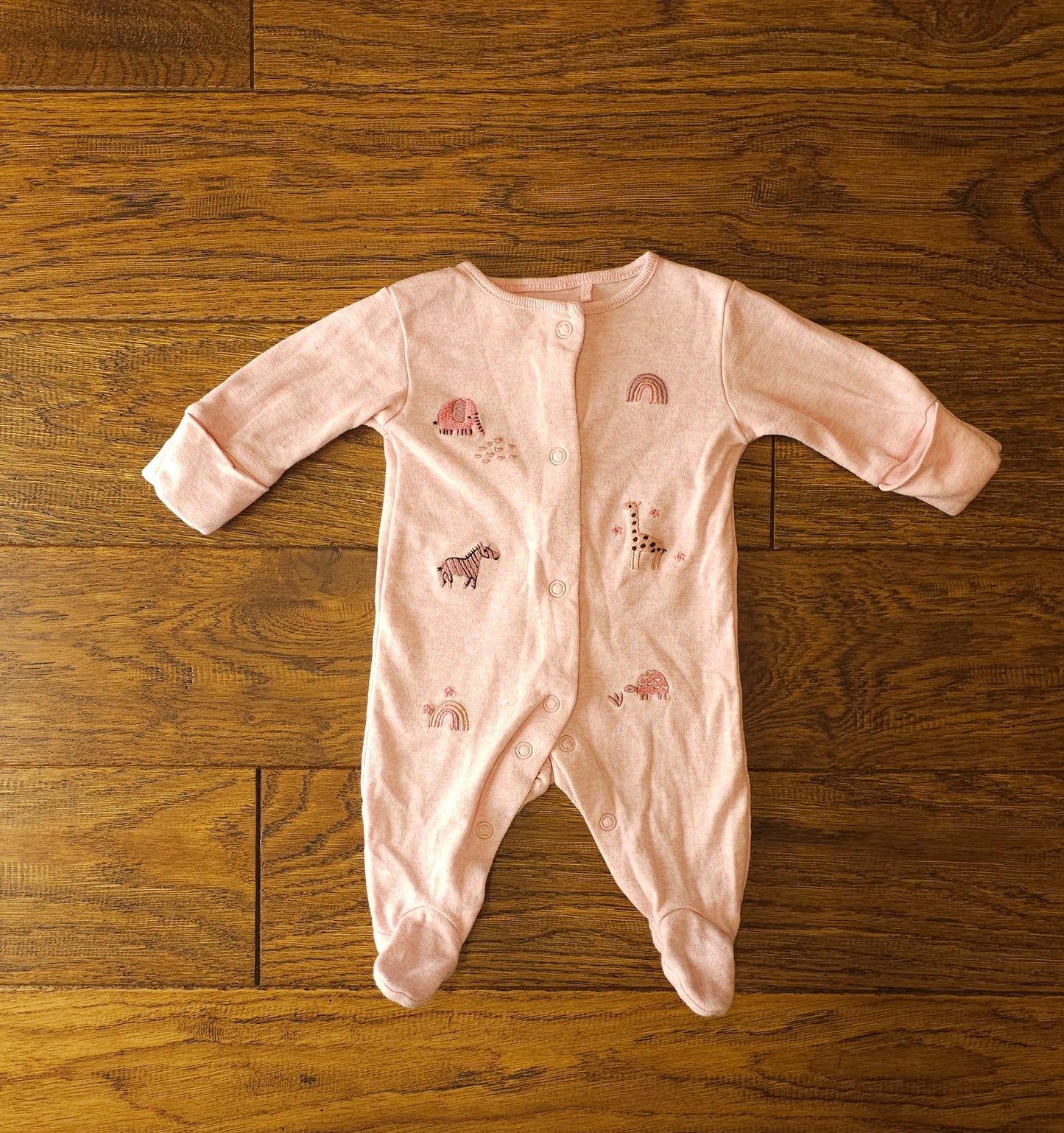 Next Embroidered Sleepsuit First Size