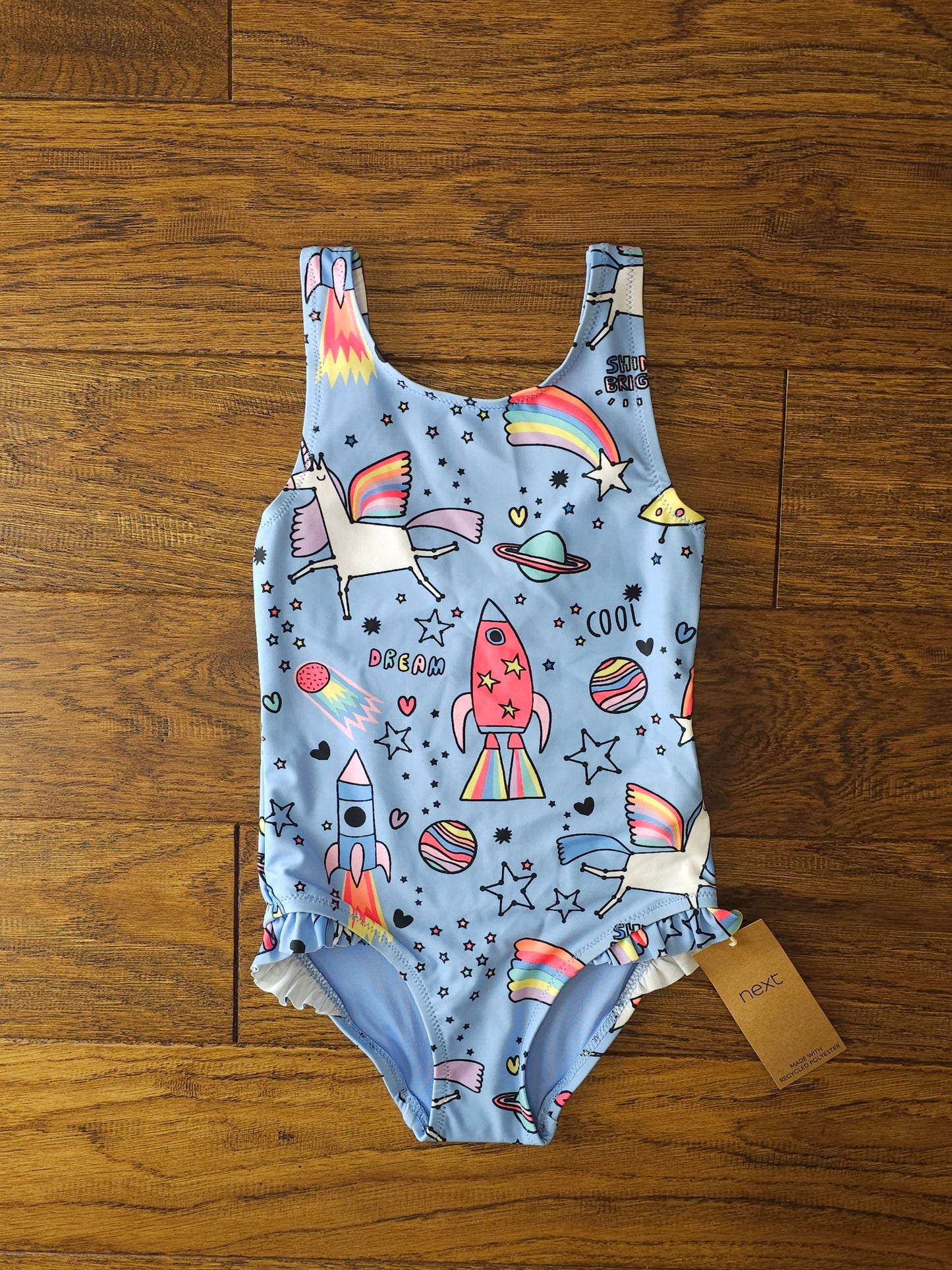 Next Space Unicorn Swimming Costume