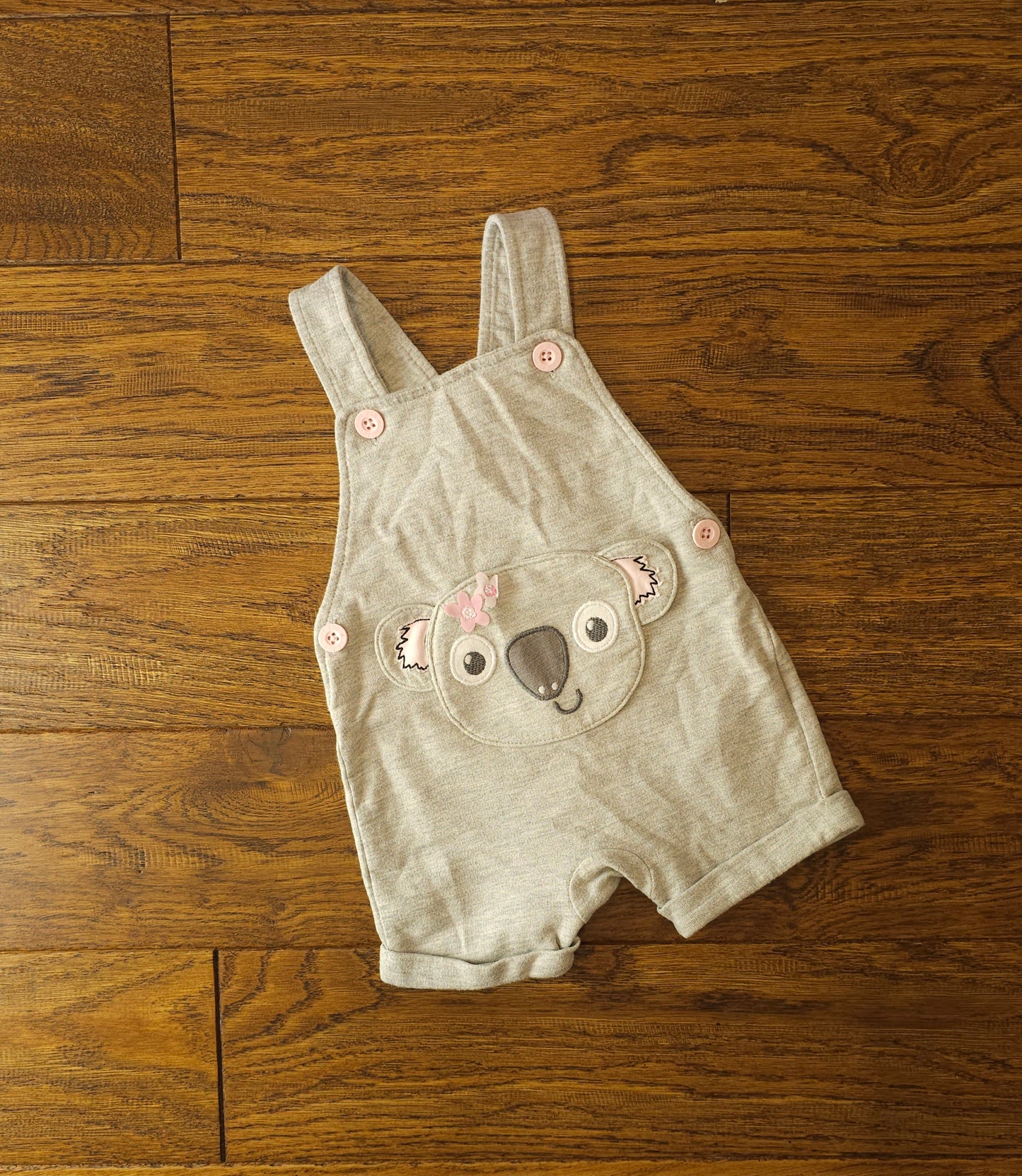 Blue Zoo Short Koala Dungarees Romper