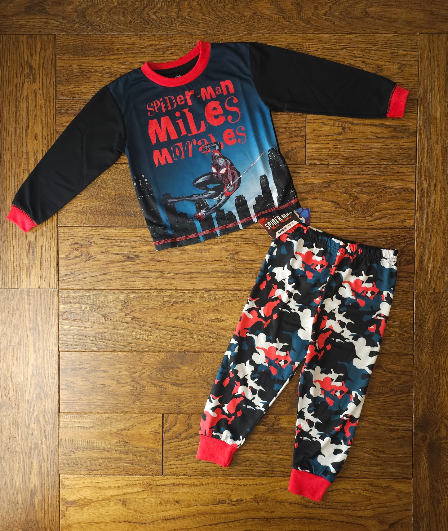 Official Spiderman Miles Morales Pyjamas