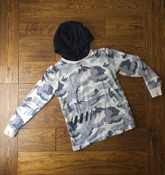 Next 'The Future Is Now' Hooded Camo Top 8 Years