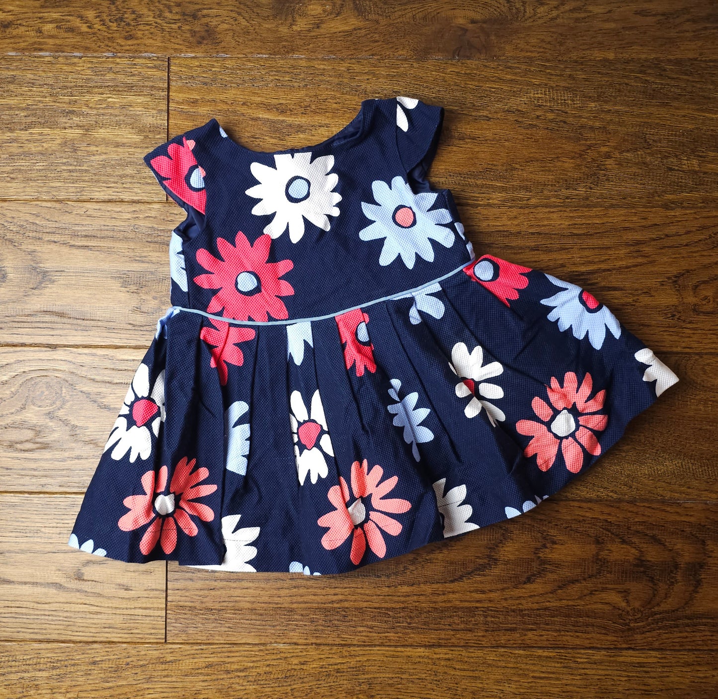 Jasper Conran Smart Bold Flower Dress 6-9 Months