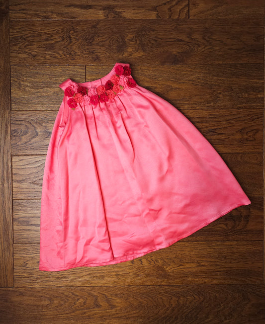 Monsoon Flower Collar Dress 18-24 Months