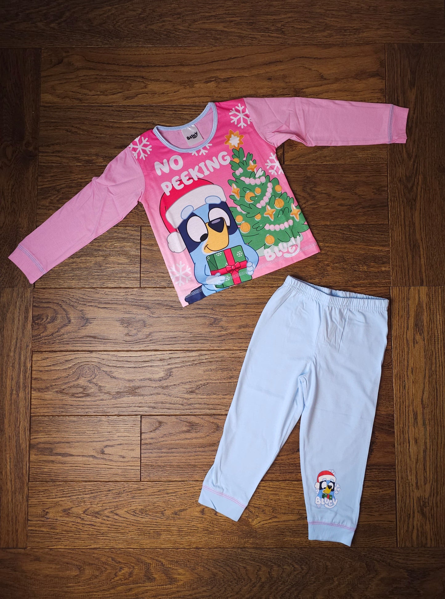 Official Bluey Christmas Pyjamas 18-24 Months, 2-3 Years, 3-4 Years, 4-5 Years