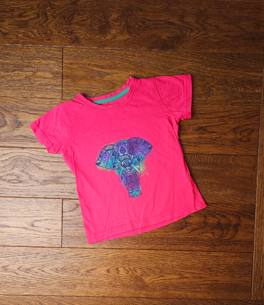 Mountain Warehouse Glitter Elephant T-Shirt 2-3 Years R