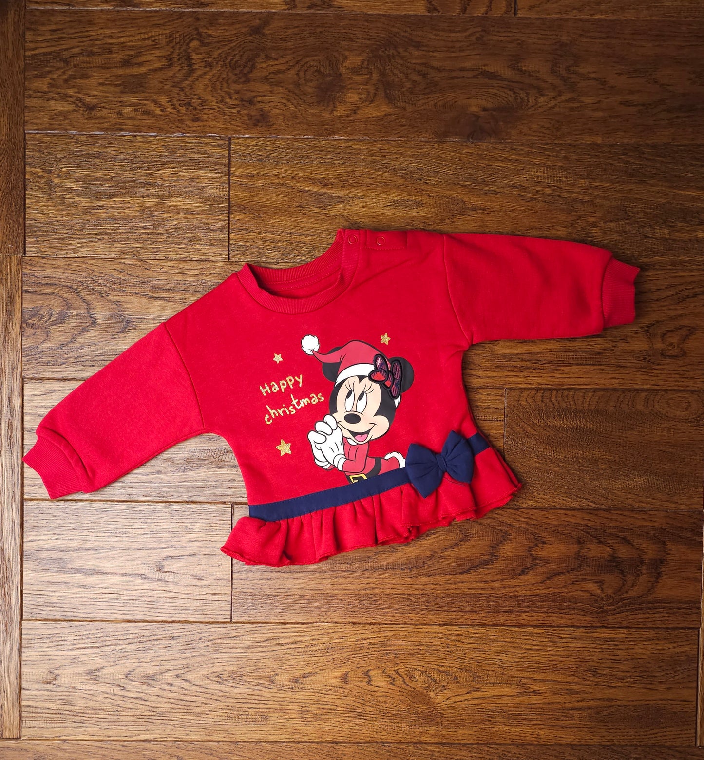 Primark Disney Minnie Mouse Christmas Jumper 6-9 Months