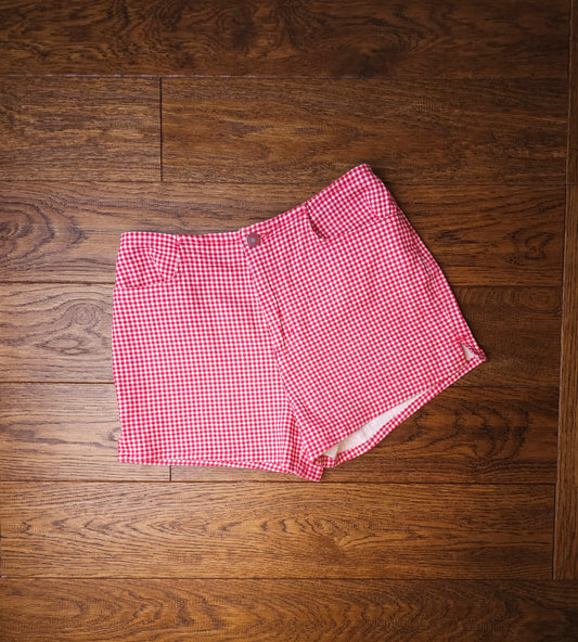 Marks and Spencer Gingham Shorts 13 Years