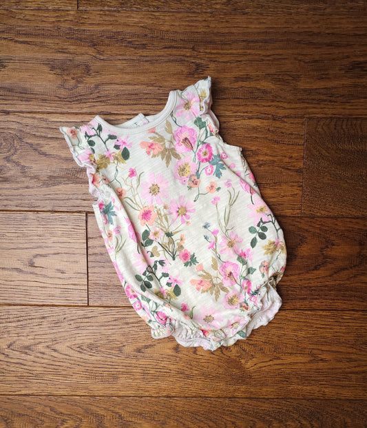 Next Floral Romper 3-6 Months