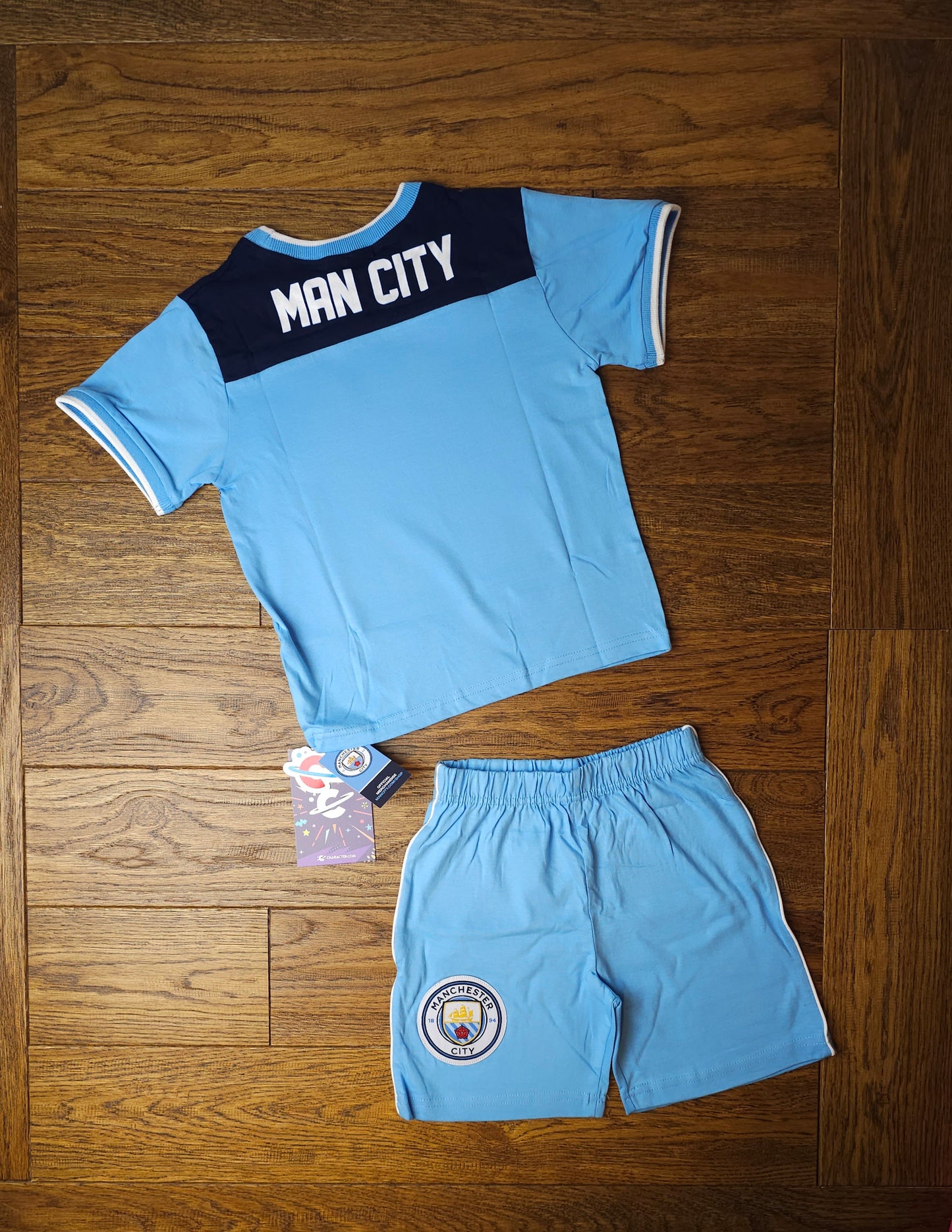Official Manchester City Football Pyjamas 3-4 Years, 4-5 Years, 5-6 Years, 6-7 Years, 10-11 Years