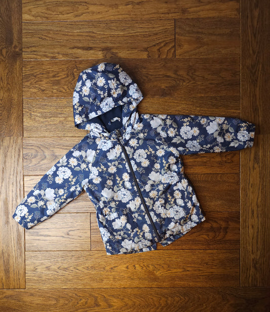 TU Floral Fleece Lined Lightweight Jacket 18-24 Months