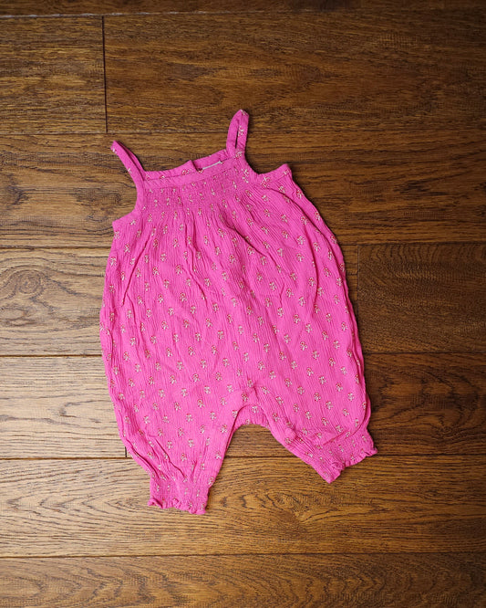 GAP Floral Romper 3-6 Months