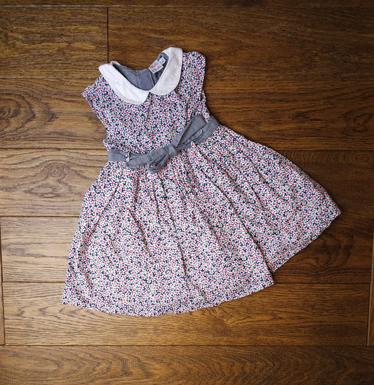 Mini Club Floral Collared Dress 9-12 Months