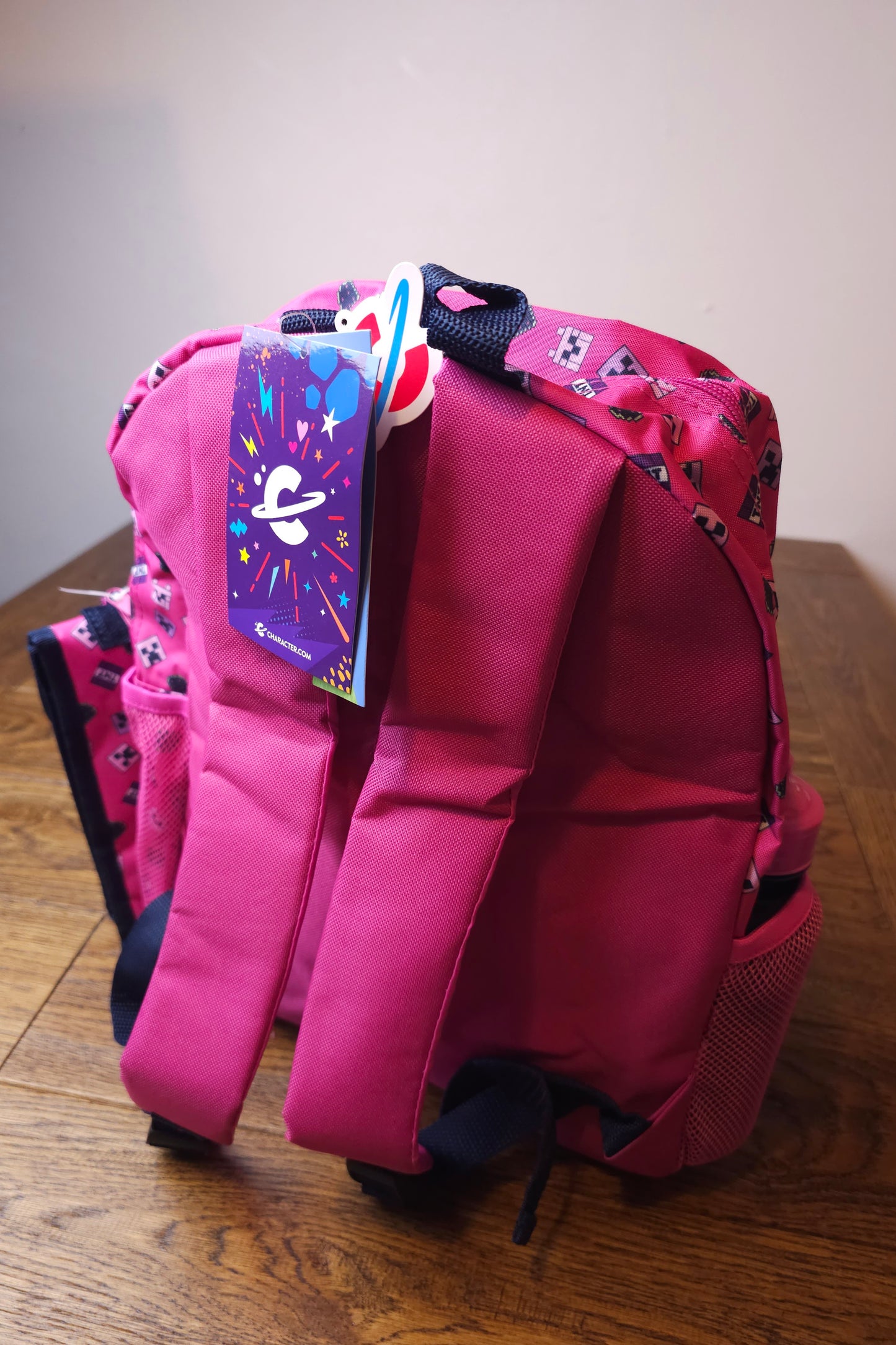 Official Minecraft Backpack Bag, Insulated Lunch Bag, Pencil Case and Water Bottle Set