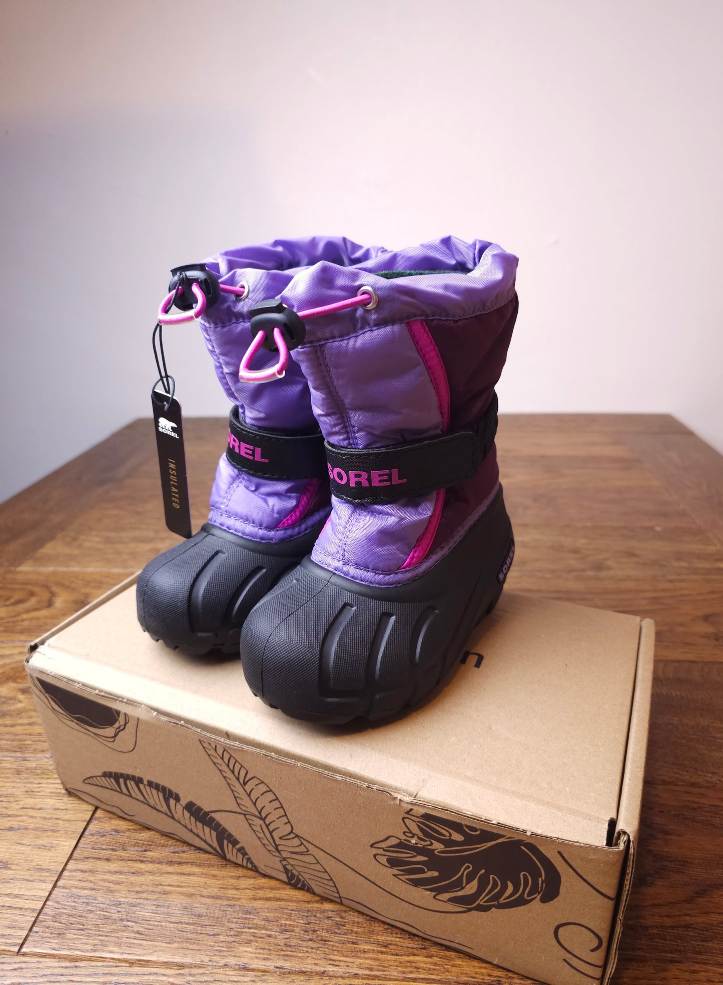 Sorel Flurry Winter Thermal Snow Boots UK 7 Infant