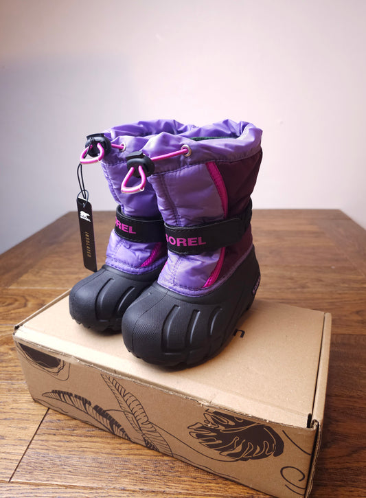 Sorel Flurry Winter Thermal Snow Boots UK 7 Infant