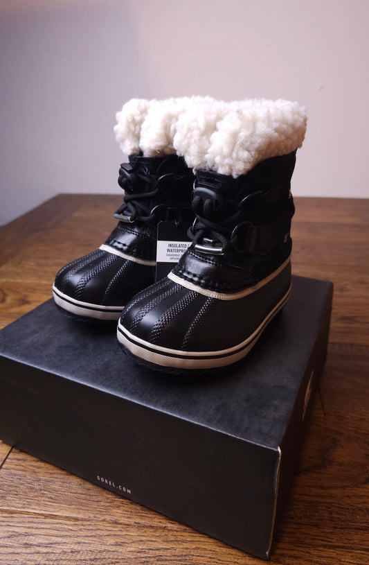 Sorel Yoot Pac Waterproof Insulated Winter Snow Boots UK 7 Child