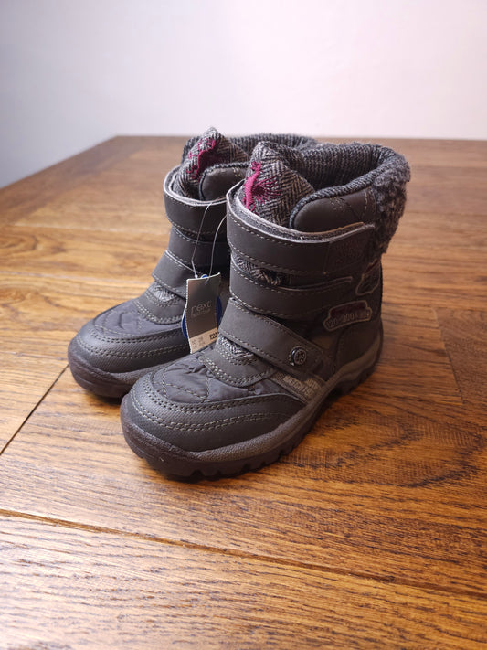 Next Water Resistant Winter Boots UK 10 Child