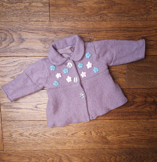 Next Lined Cardigan Jacket 6-9 Months.