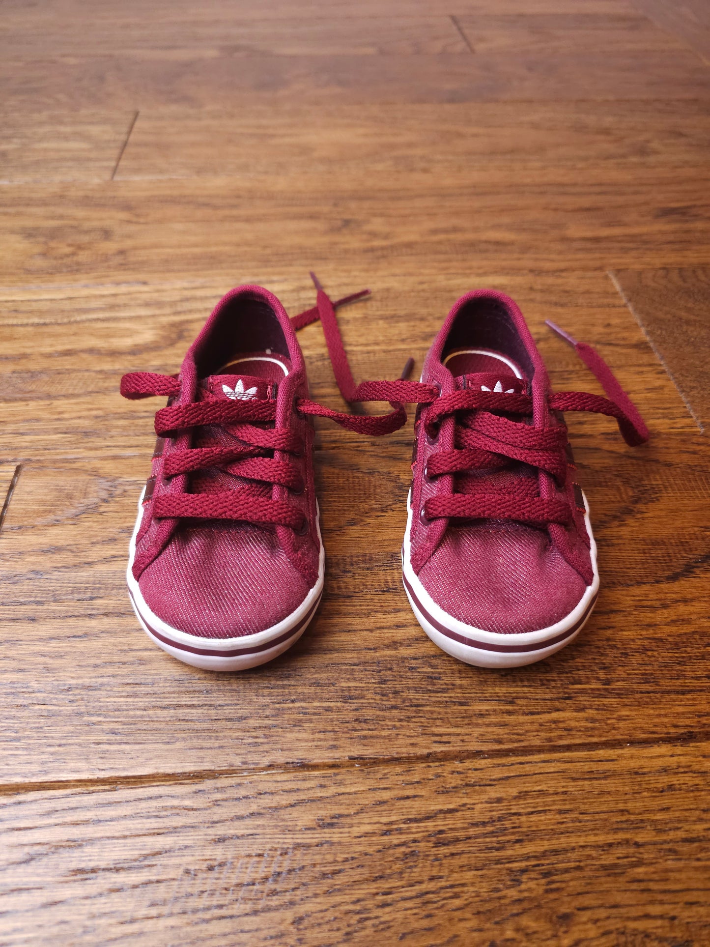 Adidas Originals Nizza Canvas Trainers UK 4 Infant