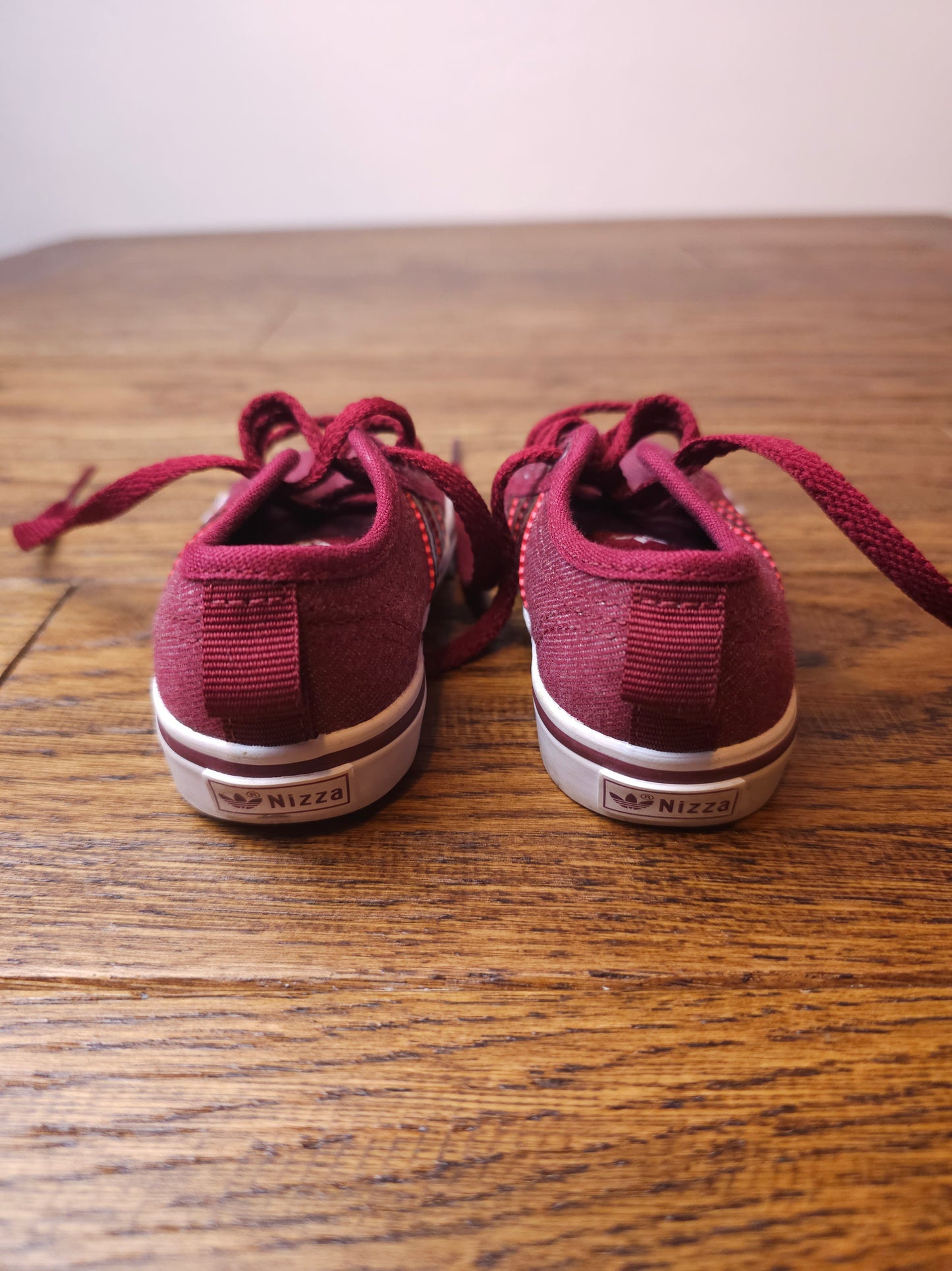 Adidas Originals Nizza Canvas Trainers UK 4 Infant