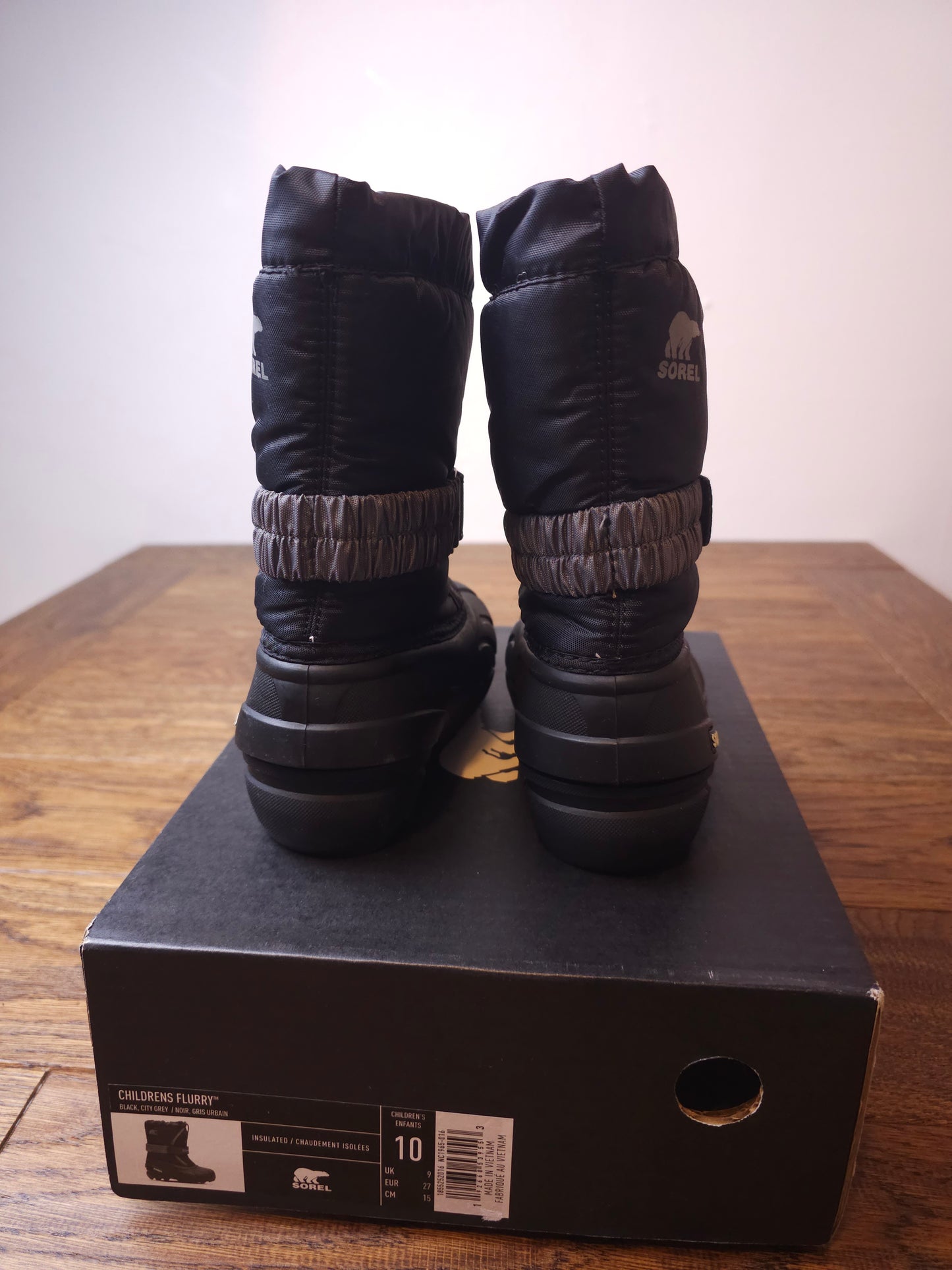 Sorel Flurry Insulated Winter Thermal Snow Boots UK 9 Child