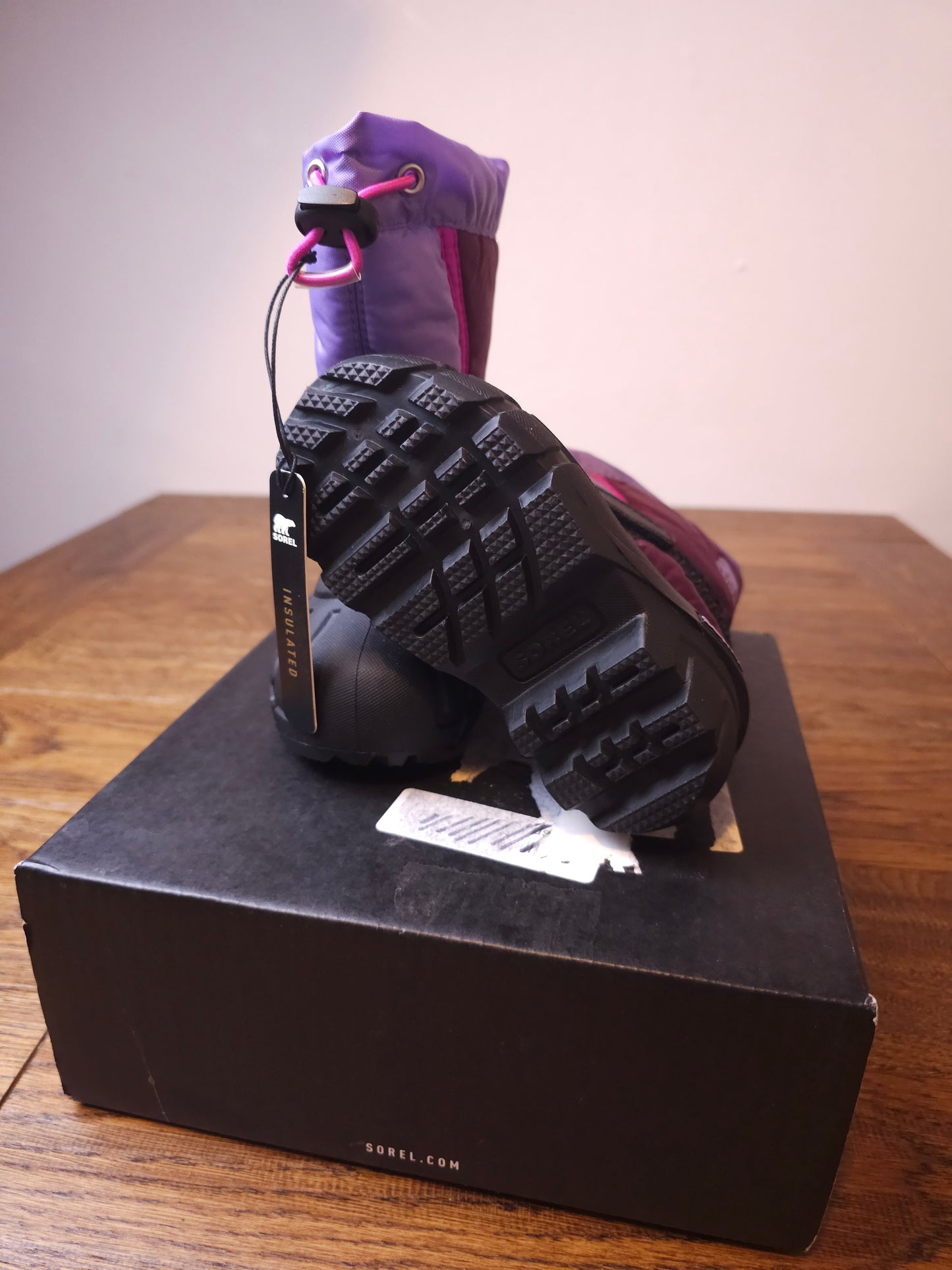 Sorel Flurry Insulated Winter Thermal Snow Boots UK 7 Child