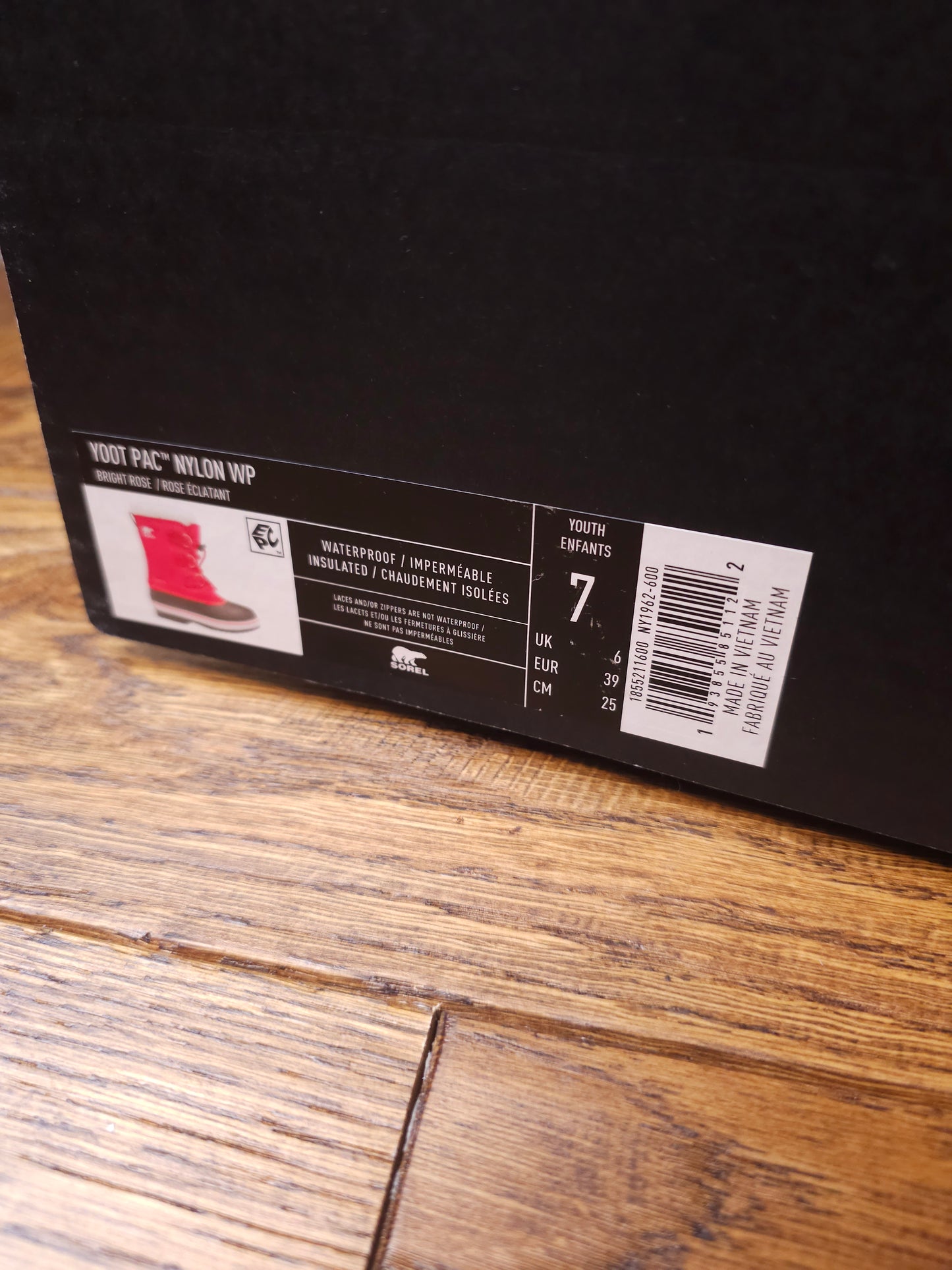 Sorel Yoot Pac Waterproof Insulated Winter Snow Boots UK 6