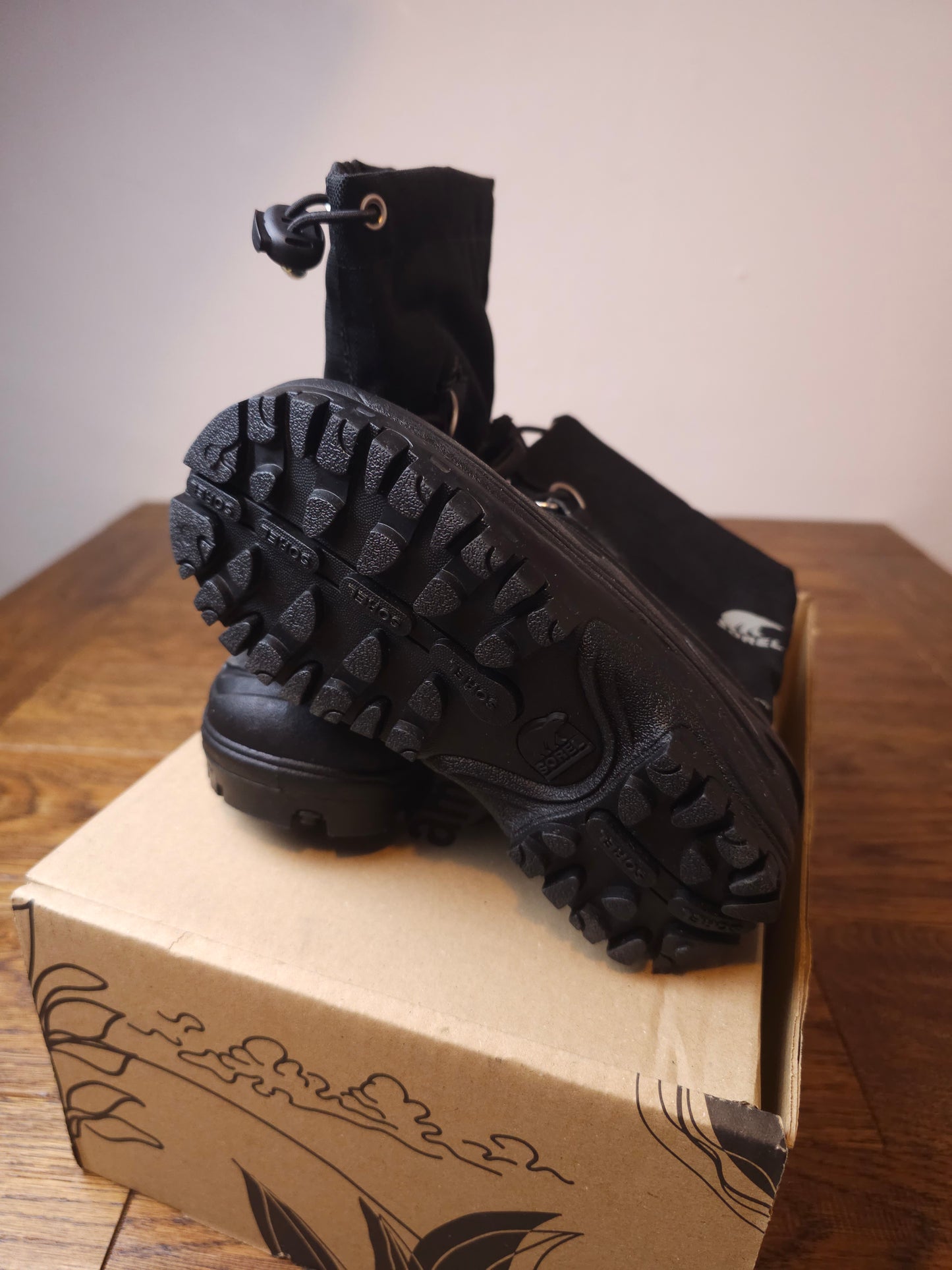 Sorel Super Trooper Insulated Snow Winter Boots UK 9 Child