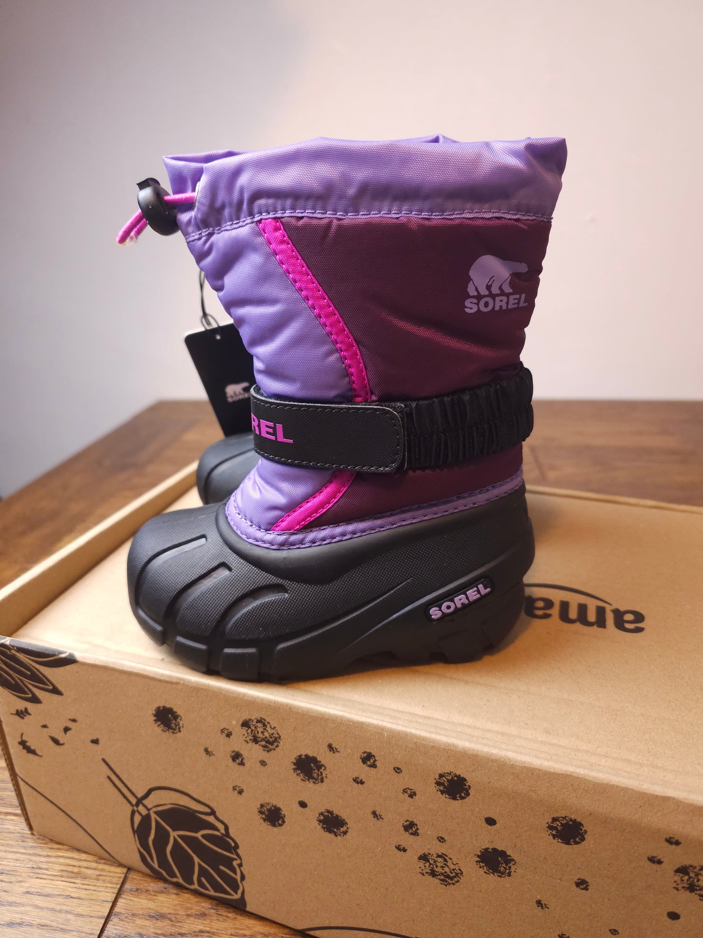 Sorel Flurry Insulated Winter Thermal Snow Boots UK 7 Child