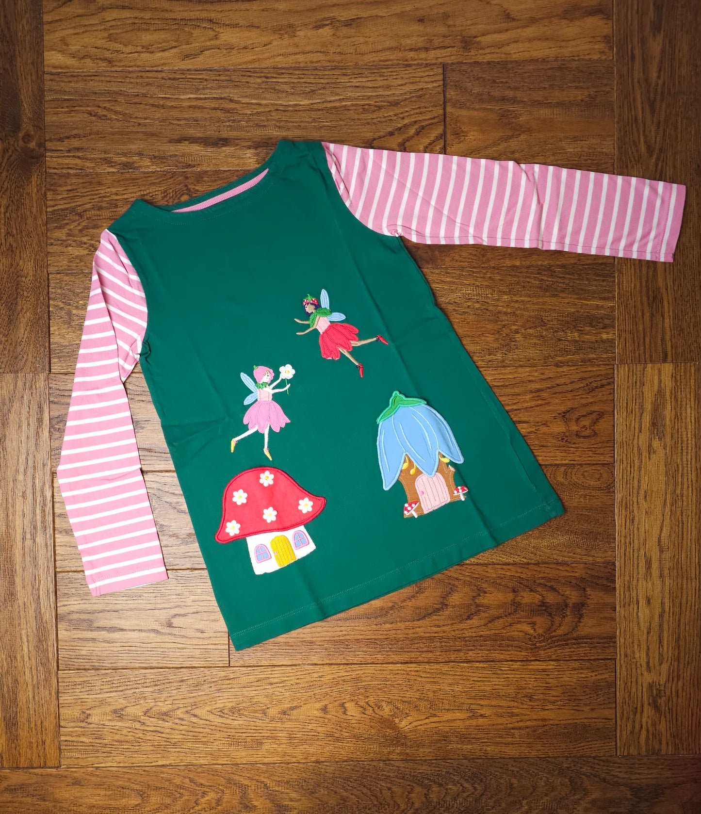 Boden Fairy Applique Tunic Top 7-8 Years