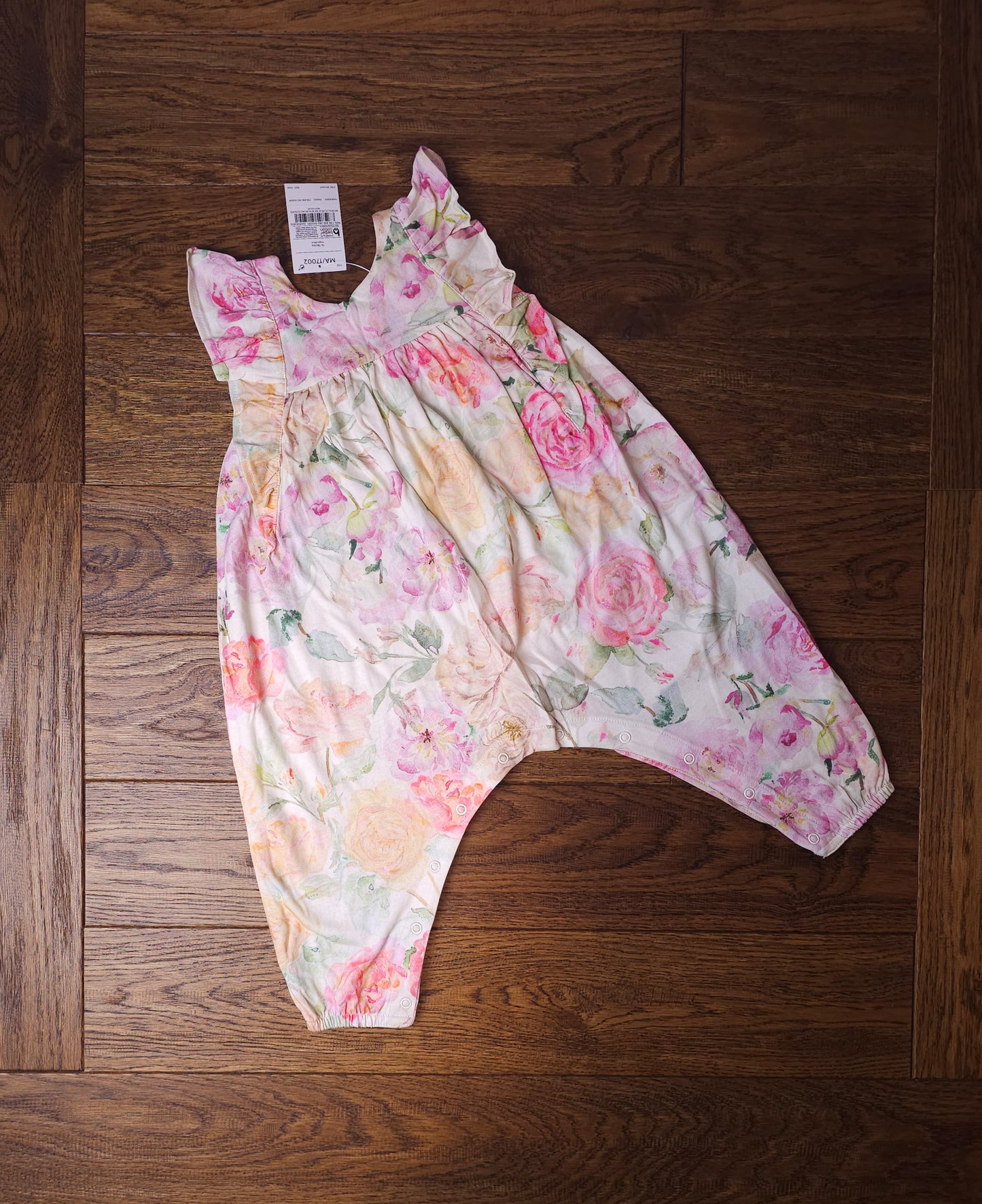 Next Rose Print Jumpsuit 12-18 Months., 18-24 Months, 2-3 Years, 3-4 Years, 4-5 Years, 5-6 Years