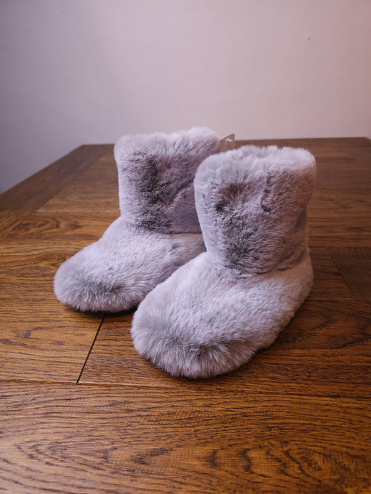 Next Faux Fur Slippers UK 9 Child, UK 10 Child, UK 11 Child, UK 12 Child, UK 13 Child, UK 1 Child