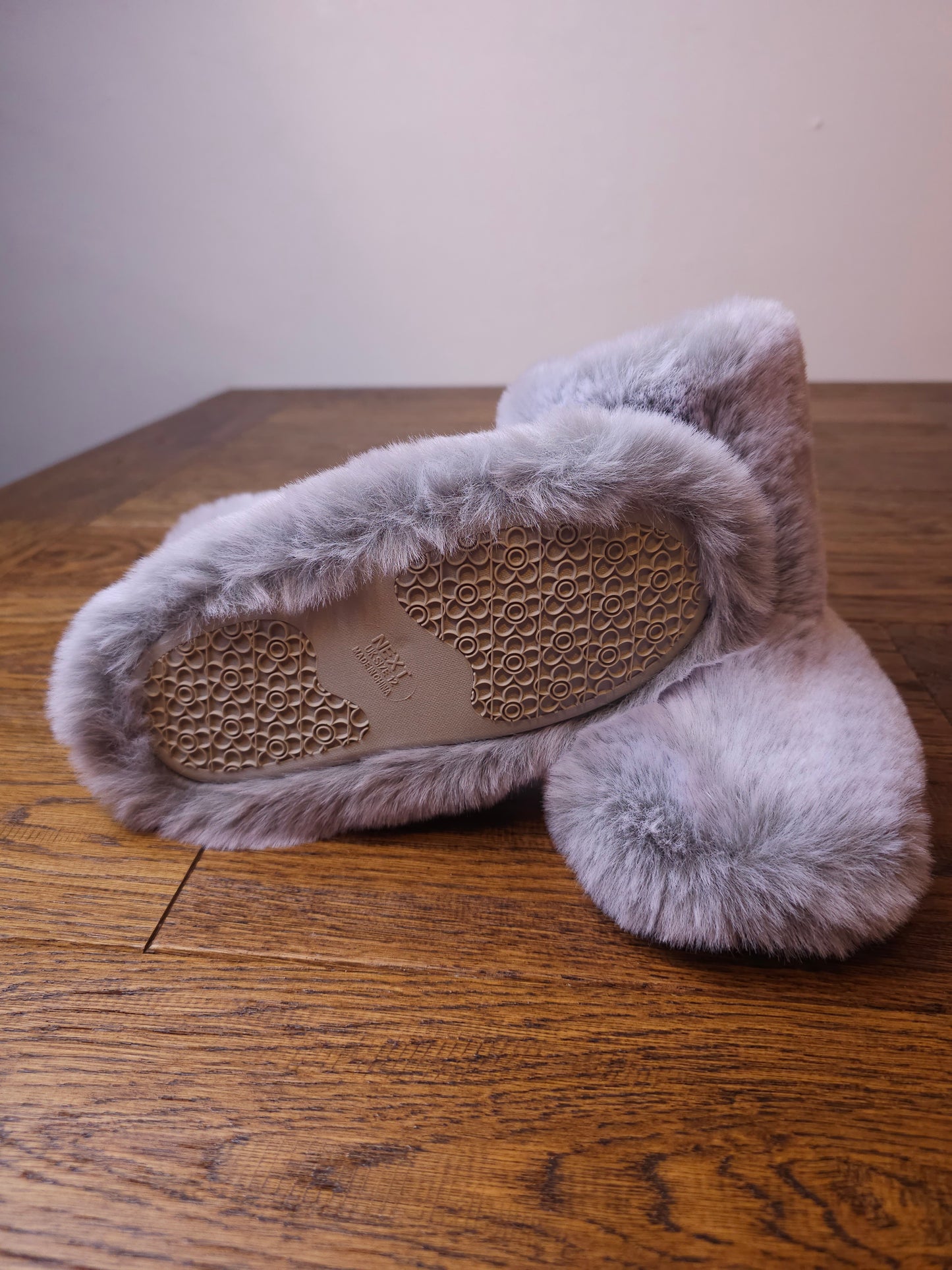 Next Faux Fur Slippers UK 9 Child, UK 10 Child, UK 11 Child, UK 12 Child, UK 13 Child, UK 1 Child