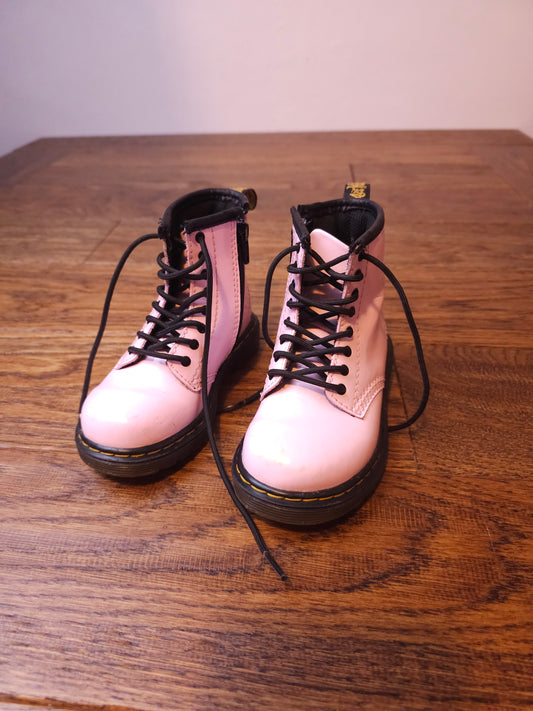 Dr. Martens Pale Pink Boots UK 7 Infant