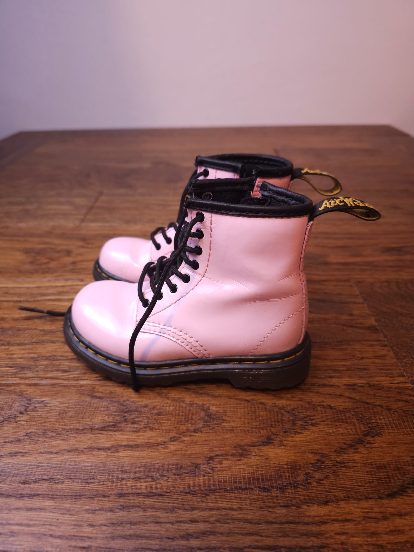 Dr. Martens Pale Pink Boots UK 7 Infant