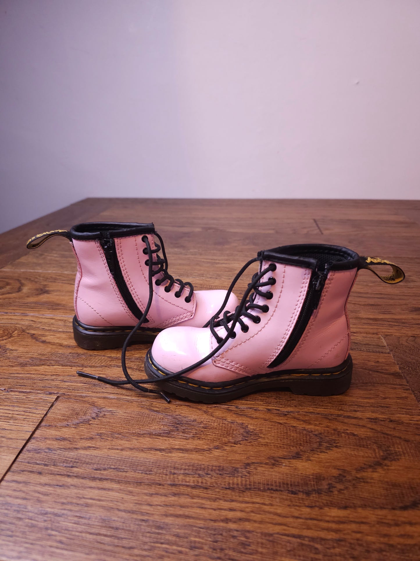 Dr. Martens Pale Pink Boots UK 7 Infant