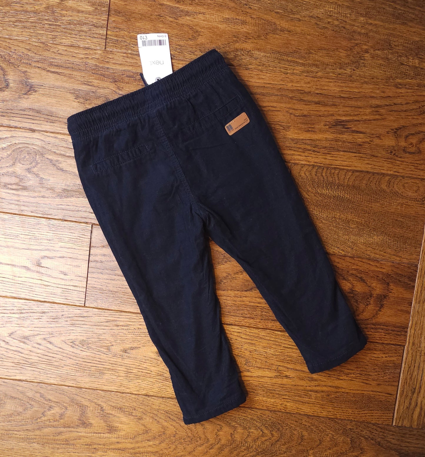 Next Elasticated Waist Cord Trousers 9-12 Months