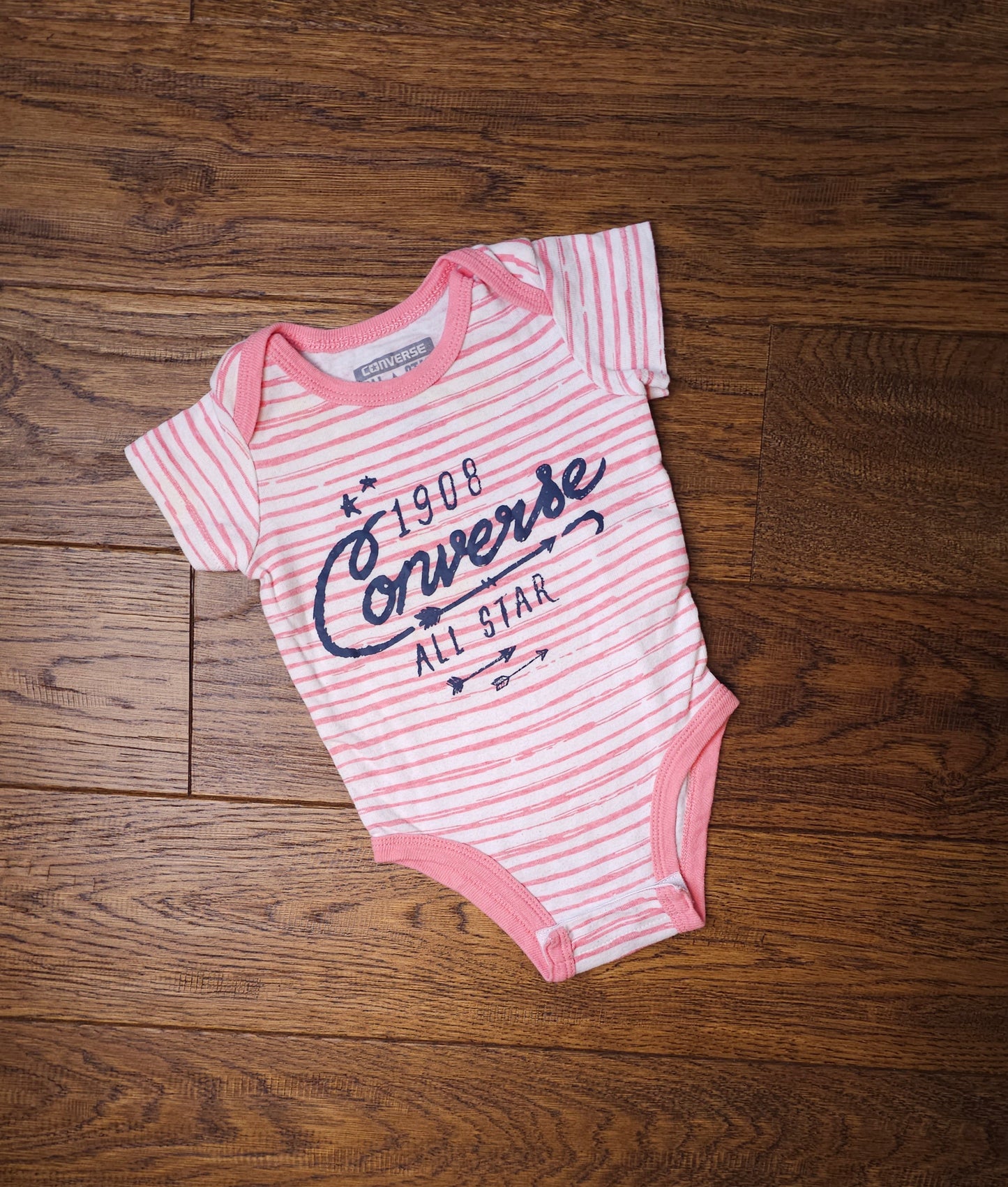 Converse Bodysuit Vest 3-6 Months.