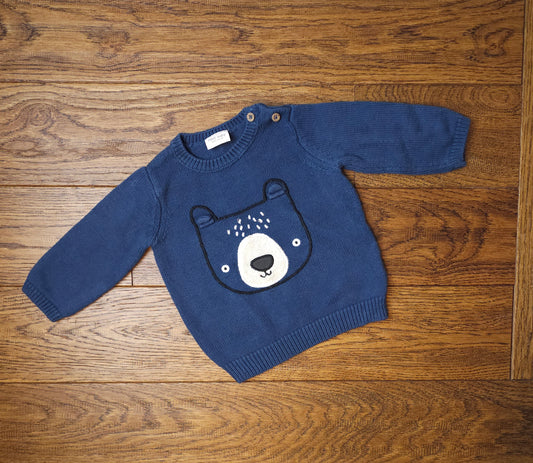 Next Bear Jumper 3-6 Months.