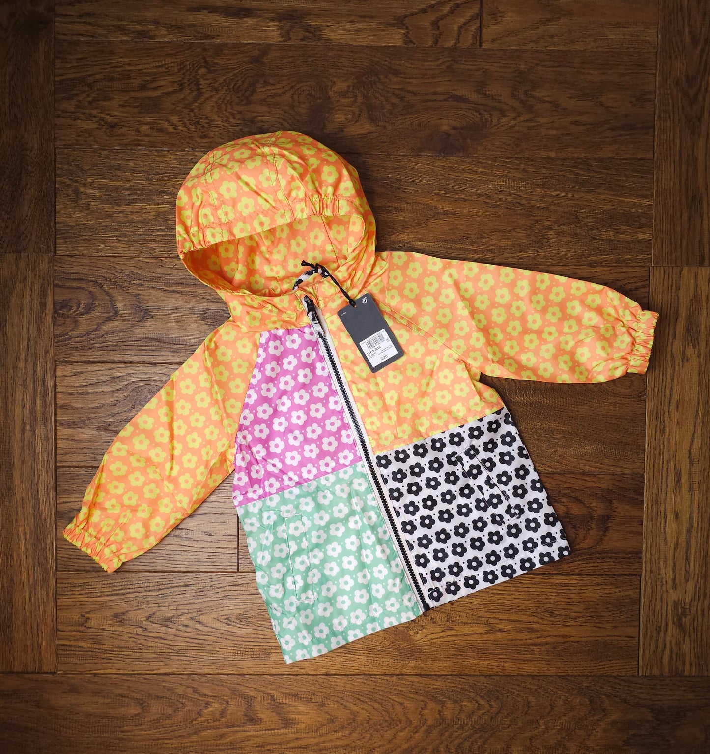 Next 60's Inspired Floral Shower Resistant Jacket 12-18 Months.