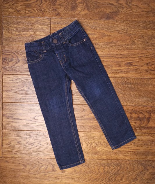 Mothercare Adjustable Waist Jeans 2-3 Years.